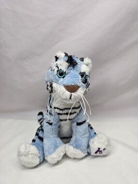Kinectimals blue Maltese Microsoft Tiger Plush NO CODE 2010 Stuffed Animal Toy